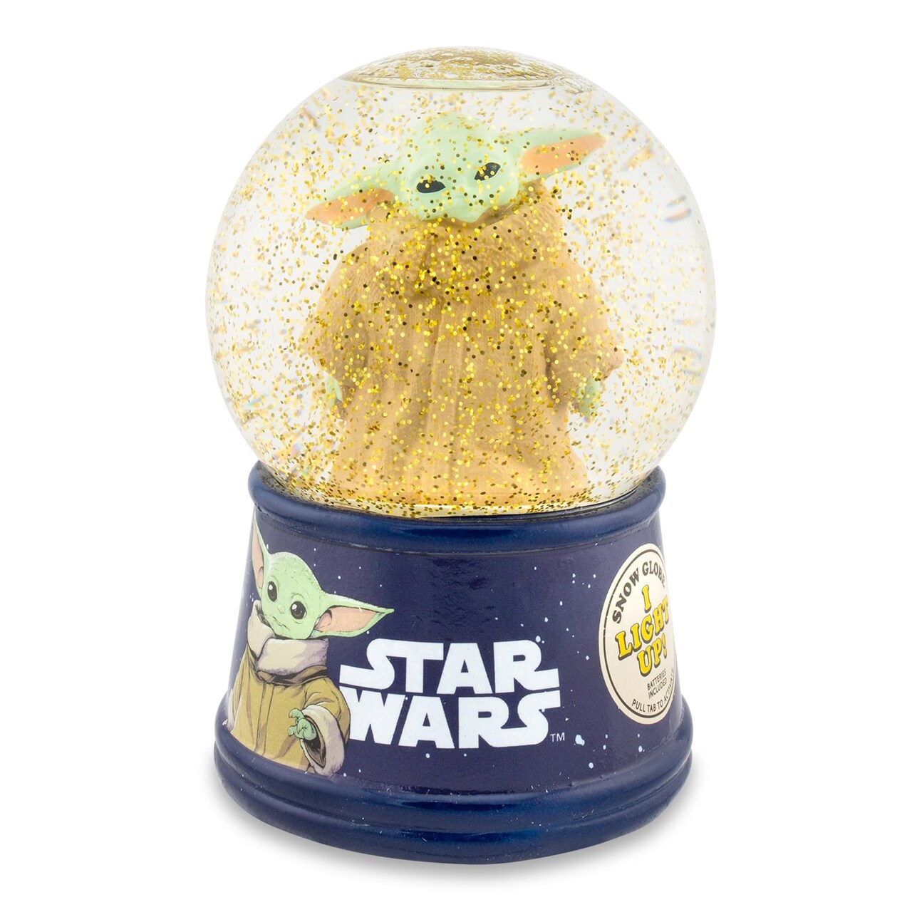 Star Wars: The Mandalorian Grogu The Child Light-Up Snow Globe | 6 Inches Tall
